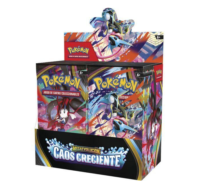Booster Box 36 Sobres de Mejora — Caos Creciente