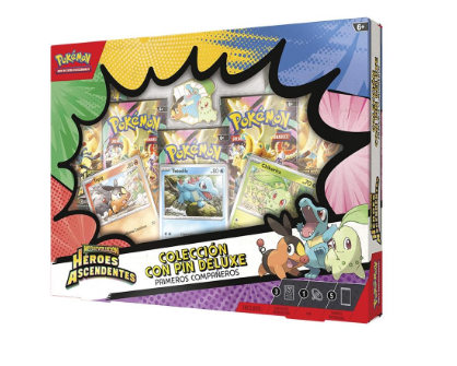 CAJA COLECCION PIN DELUXE-HEROES ASCENDENTES