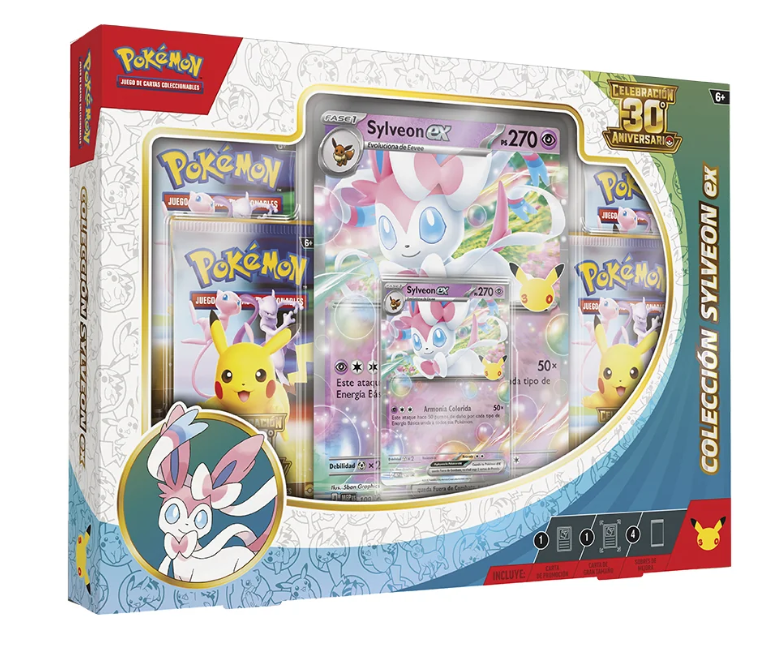 Carta Jumbo Sylveon ex 30 Aniversario