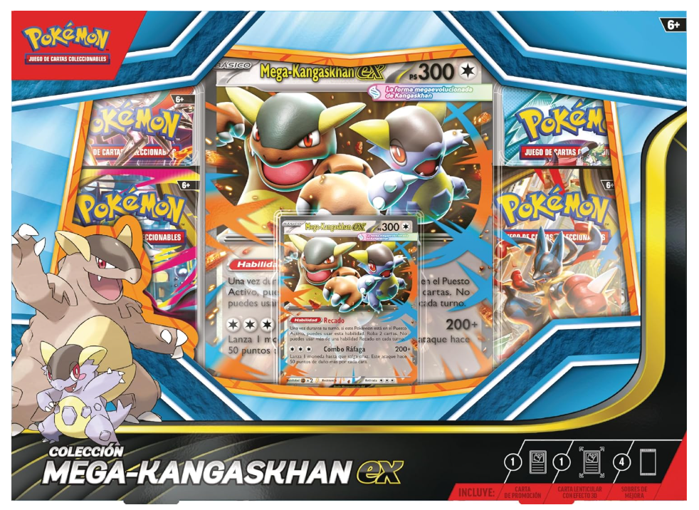 Caja Colección Mega-Kangaskhan EX - Español