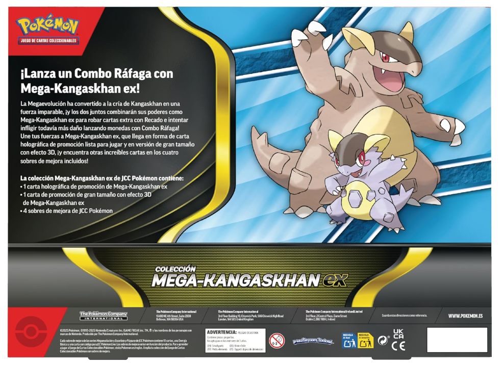 Caja Colección Mega-Kangaskhan EX - Español
