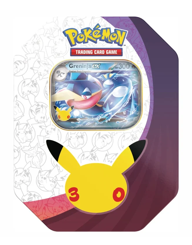 Lata EX Greninja ex 30 Aniversario Pokémon