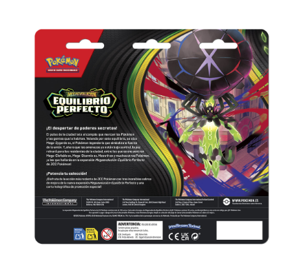 Pack 3 Sobres – Megaevolución: Equilibrio Perfecto