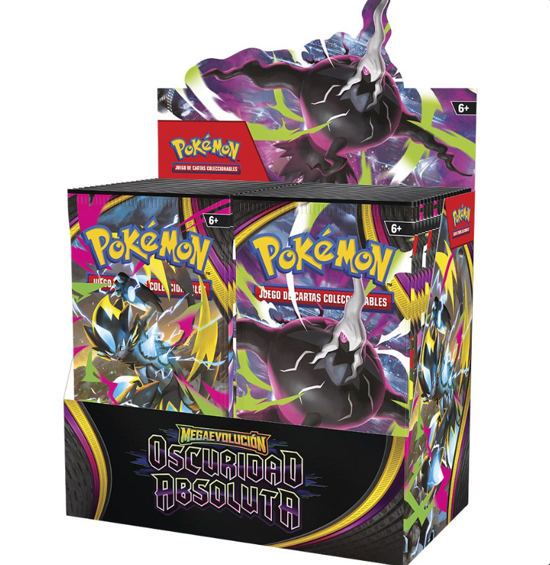 Booster Box 36 Sobres de Mejora — Megaevolución Oscuridad Absoluta (Preventa)