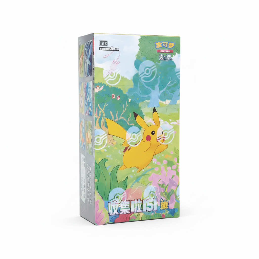 Collect 151 Journey Slim Box fondo blanco