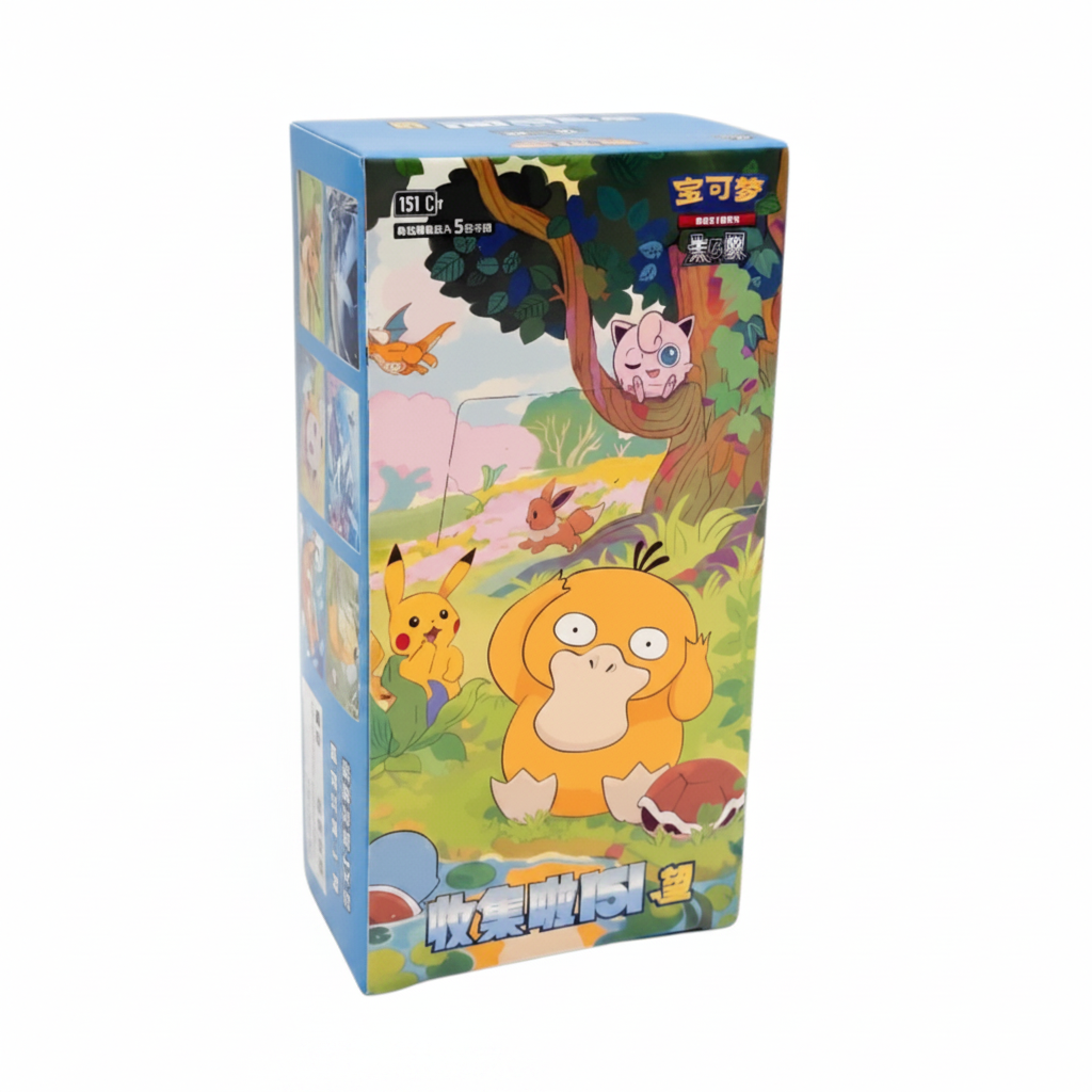 Collect 151 Hope caja Psyduck fondo blanco