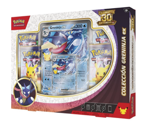 Caja Colección Jumbo Greninja ex 30 Aniversario