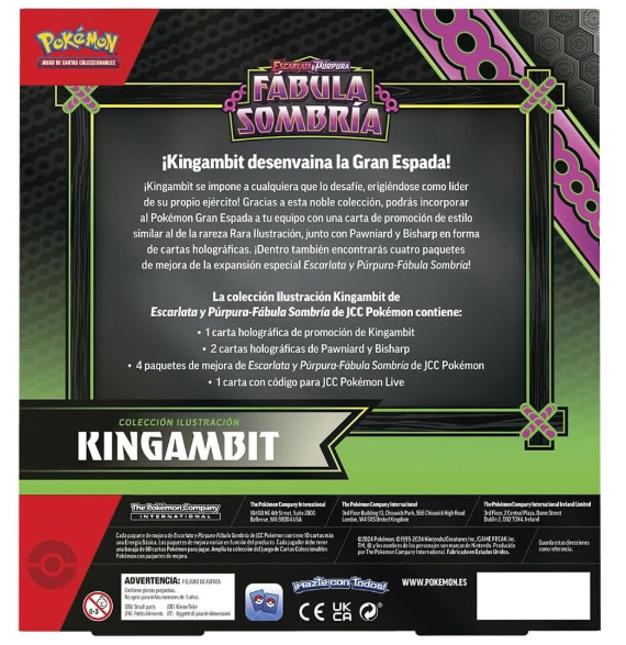 Caja Colección Kingambit Fábula Sombría español