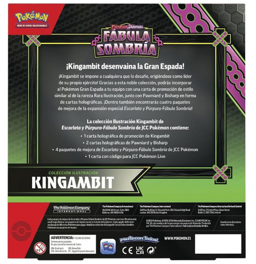 Caja Colección Kingambit Fábula Sombría español